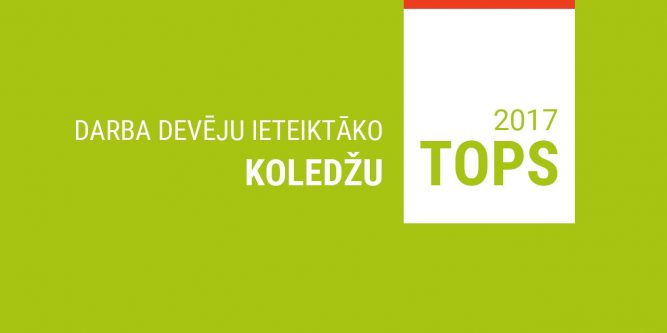 ESAM STARP TOP5 IETEIKTĀKAJĀM KOLEDŽĀM