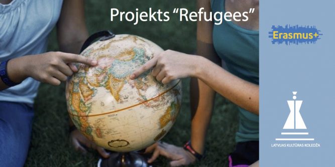 DALĪBA PROJEKTĀ “REFUGEES”