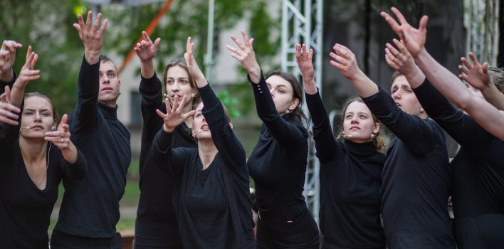 LKK studentu izrāde “Dialogs ar Ziedoni” atklāj festivālu “Rīga spēlē teātri 2019”