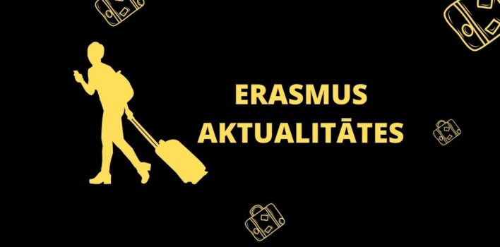 Sākusies pieteikšanās ERASMUS+ studijām, praksēm un neseno absolventu praksēm