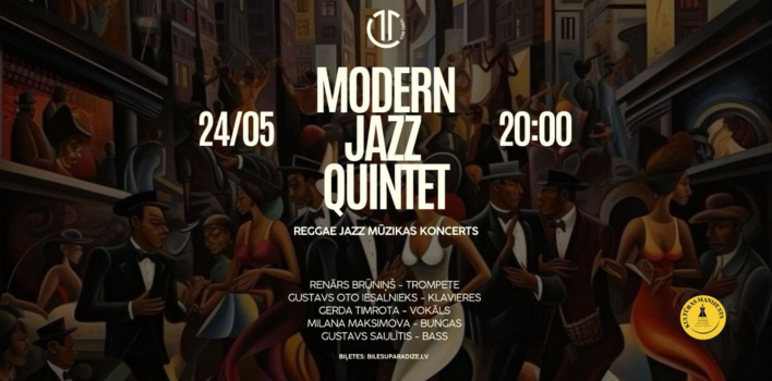 Reggae Jazz || Modern Jazz Quintet kultūrvietā