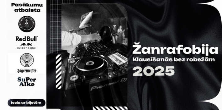 Elektroniskās mūzikas nakts “Žanrafobija”